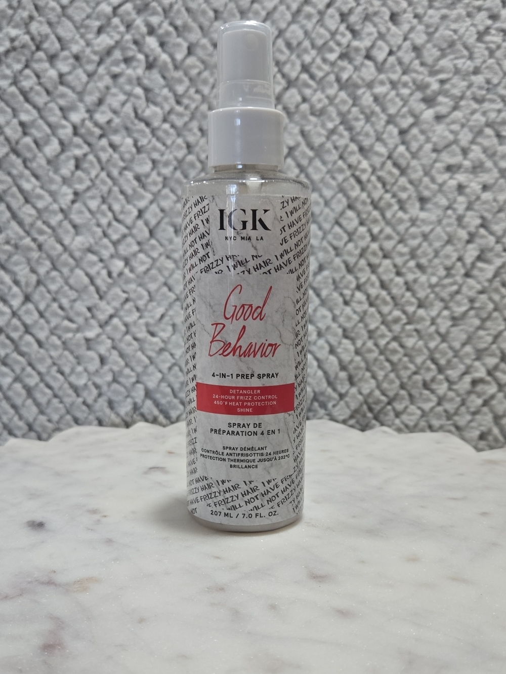 IGK Good Behavior 4-in-1 Prep Spray - White/Red